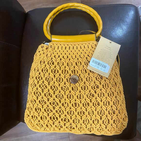 Patricia Nash Geraldine Hobo Crotchet Bag — NWT - Picture 2 of 12